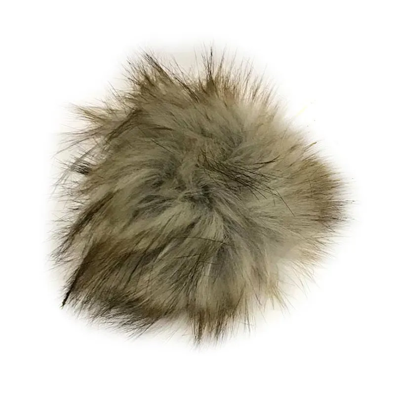 Woof Wear Attachable Faux Fur Pom Pom in Cappuccino